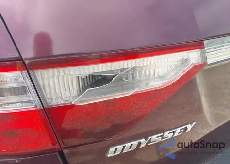 2011 Honda Odyssey Ex-L z USA, uszkodzony, nr VIN 5FNRL5H6XBB096891